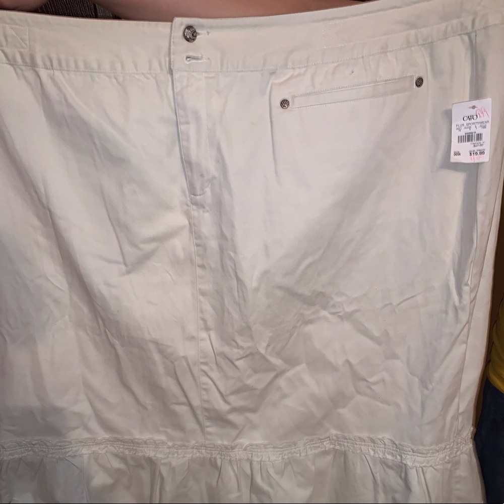 White Cato skirt